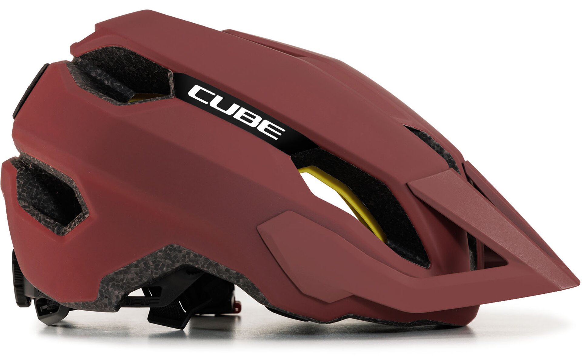 Cube Helm Stray burgundy L (57-62)