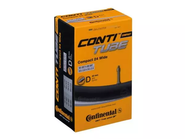 Continental Schlauch Compact 24 wide 24x2.0-2.4" 50/60-507 DV 40mm