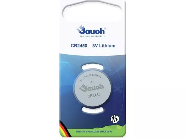 Batterie Jauch Knopfzelle CR2450, Lithium, 3 V 620 mAh