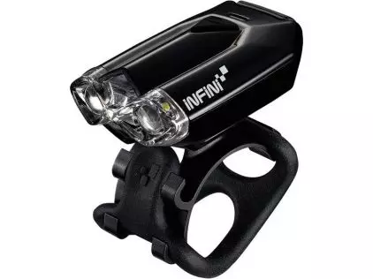 Safety light Infini I-260 Lava, weiße LEDs, schwarz, USB-Anschluss