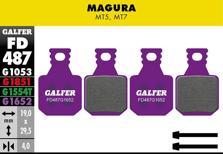 GALFER BIKE Pro Bremsbeläge Magura MT5/MT7