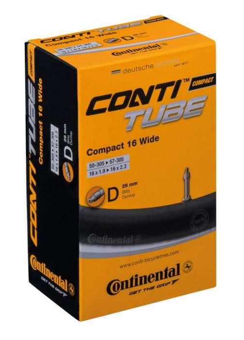 Continental Schlauch Compact 16 wide 16x1.90-2.50" 50/57-305 DV 26mm