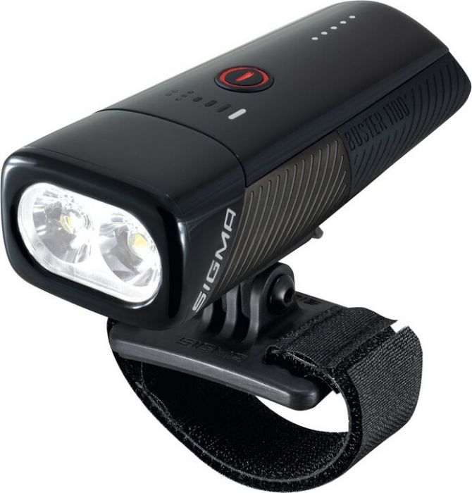LED-Helmlampe Sigma Buster 1100HL, schwarz
