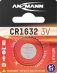 Batterie Knopfzelle CR1632 Ansmann, Lithium, 3 V, 120mAh