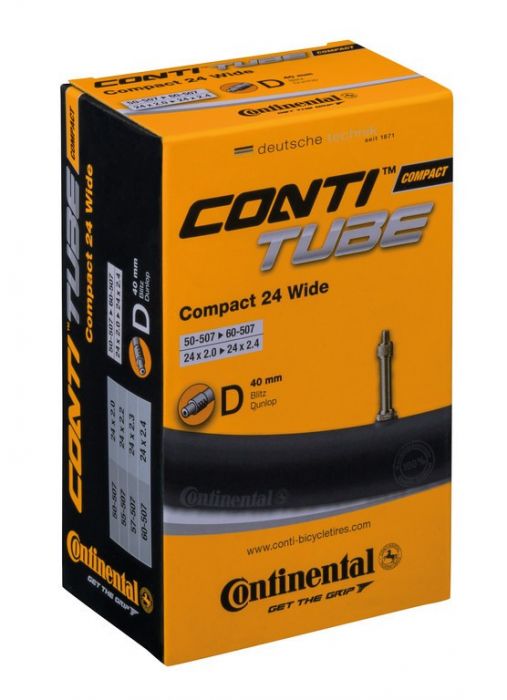Continental Schlauch Compact 24 wide 24x2.0-2.4" 50/60-507 DV 40mm