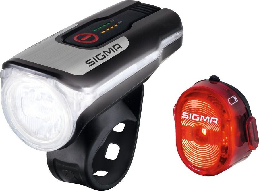 LED-Akku-Beleuchtungs-Set Sigma Aura 80 USB, inkl Nugget II