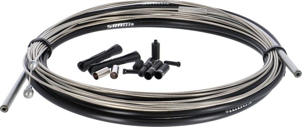 SRAM Bremskabel Kit Slickwire XL Bremszug Kit SlickWire Road XL 1x 1350mm, 1x 2750mm, 1,5mm 5mm Kevlar, schwarz