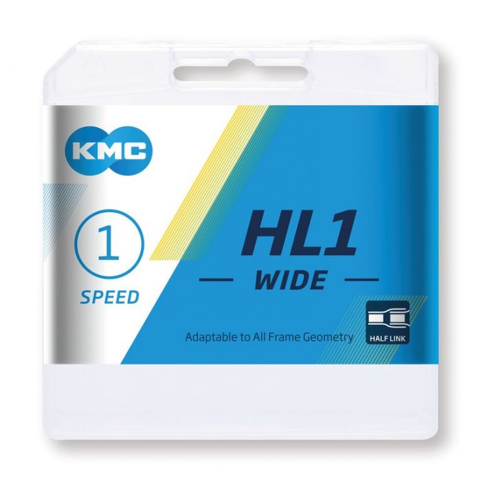 Kette KMC HL1 Wide Silber 1/2" x 1/8", 100 Glieder, 9,4mm         