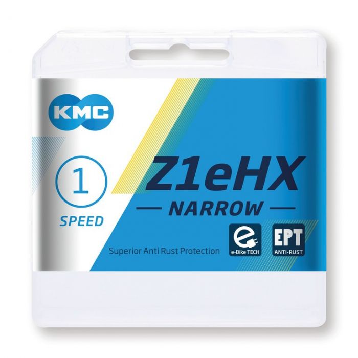 Kette KMC Z1eHX Narrow EPT 1/2" x 3/32", 128 Glieder, 7,8mm        