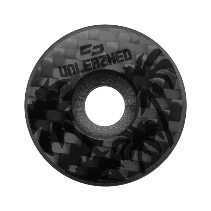 Unleazhed Top Cap CF01 - Carved Palm