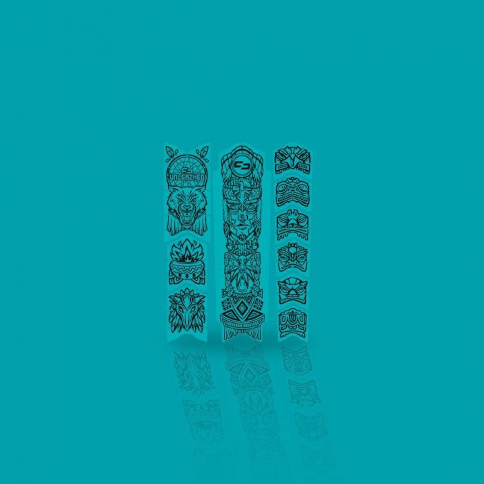 Unleazhed - BP01 Schutzfolie Rahmen tatanka black glossy S