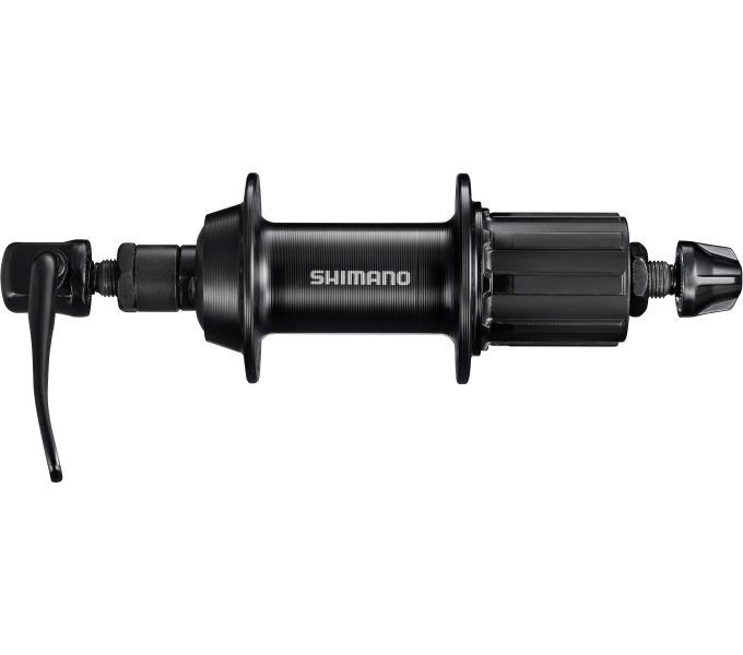 Shimano Hinterradnabe FH-TX500 Felgenbremse, 32 Loch, schwarz, Schnellspanner, 135 mm