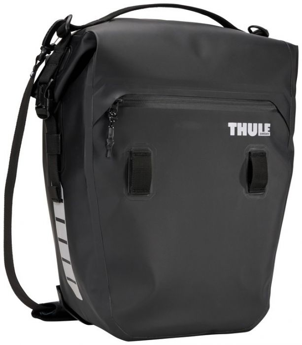 Thule Fahrradtasche Shield Pannier schwarz, 35x21x40cm, 22ltr