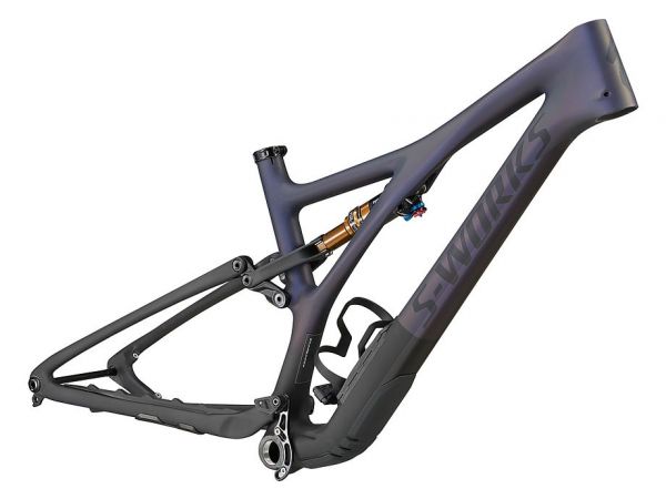 Specialized Rahmenset S-Works Stumpjumper Satin Dusty Blue Pearl / Black / Carbon e-bikes4you.com