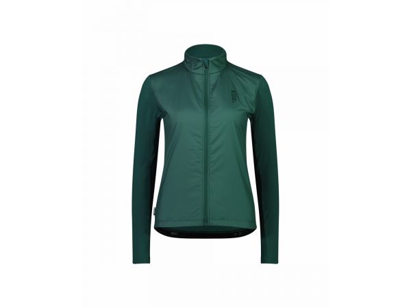 Mons Royale Redwood Merino Air-Con Wind Jersey Womens evergreen