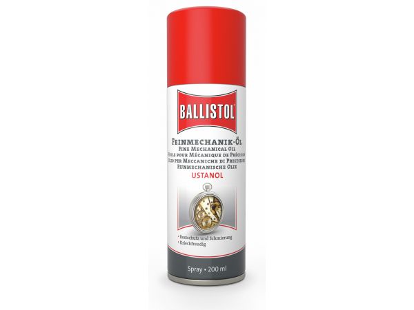Ballistol Ustanol Feinmechanikeröl 200 ml Spray