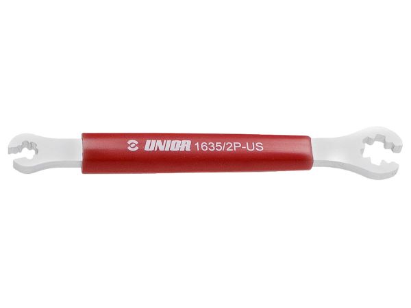 Speichenschlüssel Unior Mavic System rot, 5+5,5mm - 1635/2P-US