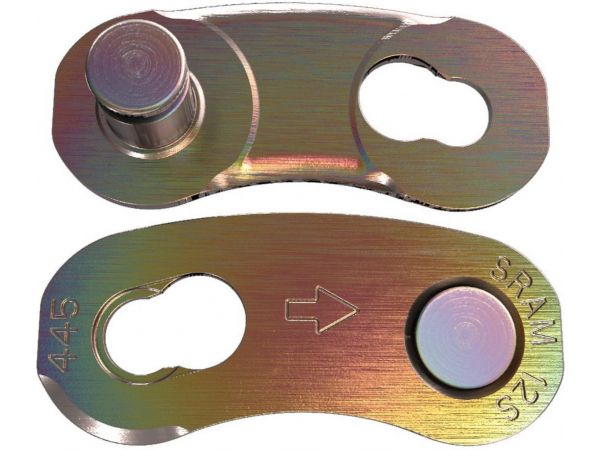 SRAM Kettenverschluß-Glied Power Lock Kettenverschluss Power Lock für 12-fach Ketten, 4er Packung rainbow