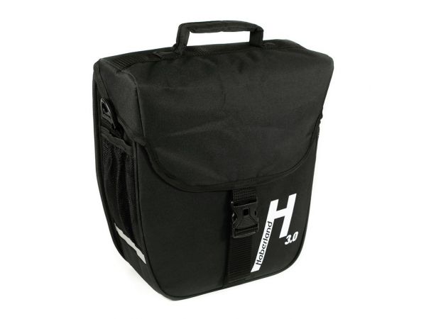 Haberland Einzeltasche Basic 3.0 schwarz, 31x35x12cm, 14ltr