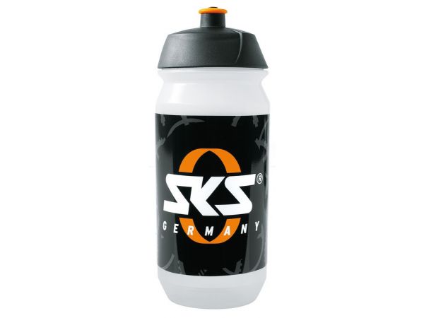 SKS Trinkflasche Small 500ml, transp. mit Logo, Kunststoff 