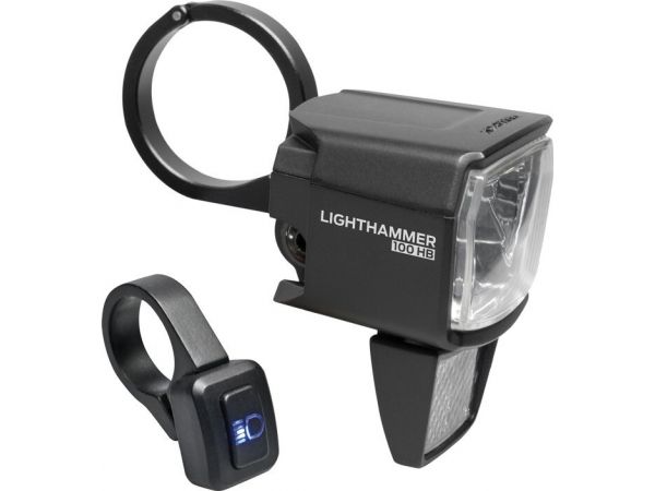 LED-Scheinwerfer Trelock Lighthammer 100, LS 890-HB (E-Bike), 12V, Halter ZL HB 400