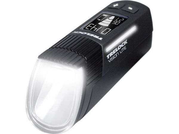 LED-Akku-Leuchten Set Trelock I-go Vision, LS 660/740 schwarz mit Halter
