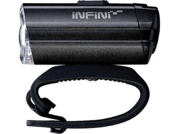 Helmlampe Infini I-281P Tron 300, schwarz, mit USB-Anschluss
