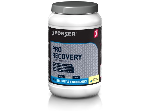 Sponser Pro Recovery 50% Protein/36% Carbo Vanille, 900 g Dose