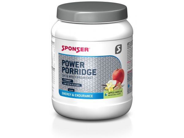 Sponser Power Porridge Apfel/Vanille, 840 g Dose