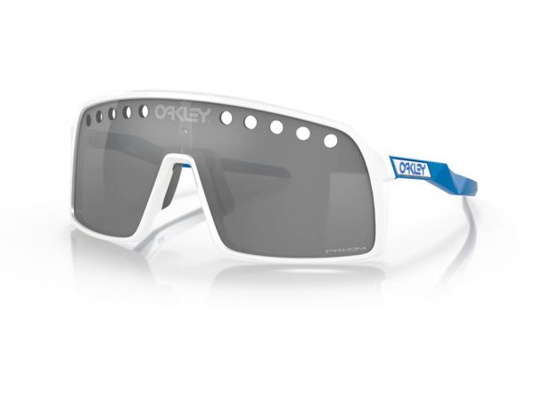 Oakley Sutro Eyeshade Heritage Colors Collection Polished White / PRIZM Black Brille | e-bikes4you.com