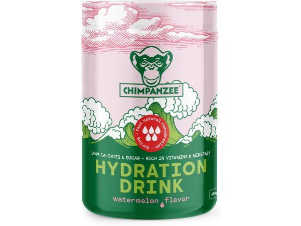 Chimpanzee Hydration-Drink Wassermelone 450g je Dose ergibt 20 Portionen