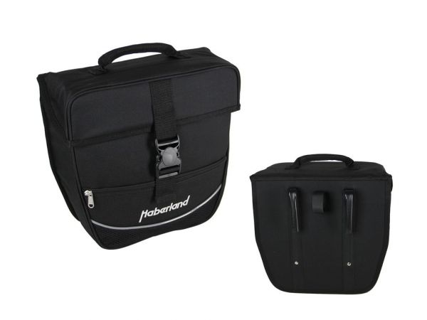 Haberland Einzeltasche Einsteiger schwarz, 30x32x13cm, 12,5ltr