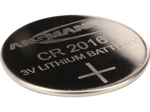 Batterie Knopfzelle CR2016 Ansmann, Lithium, 3 V,85 mAh