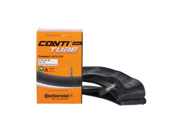 Continental Schlauch Compact 10/11/12 AV 34mm 10x1 5/8 12 1/2x1.75-2 1/4"44/62-194/222