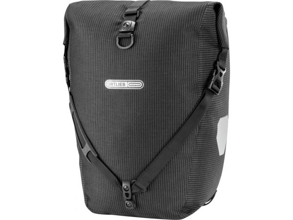 Ortlieb F5500 Einzeltasche Back-Roller High-Visibility QL3.1 20 l, schwarz reflektierend