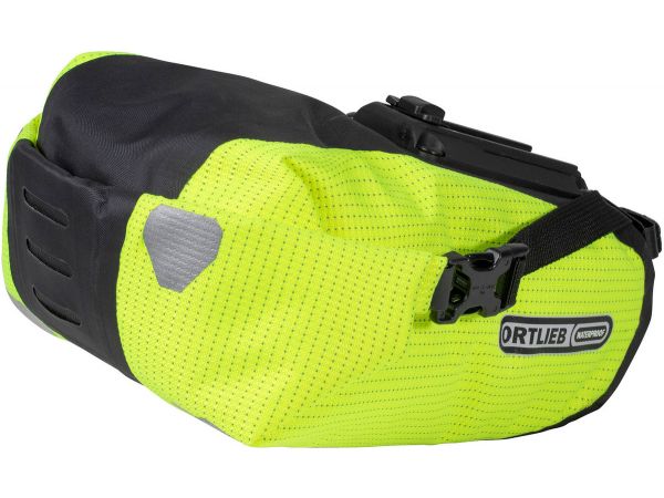 Ortlieb F9485 Saddle-Bag Two High-Visibility Satteltasche 4,1 l, neongelb/schwarz reflex