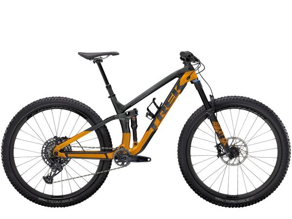Trek Fuel EX 9.8 GX Lithium Grey / Factory Orange | e-bikes4you.com