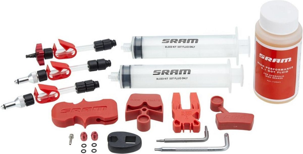SRAM Entlüftungskit Standard ohne DOT 5.1 Bremsflüssigkeit