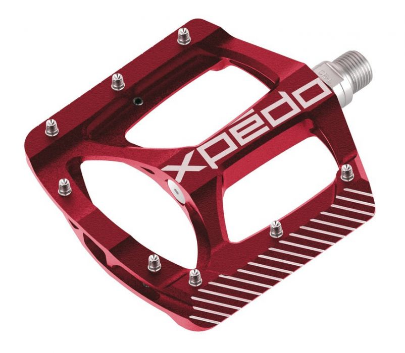 Xpedo Pedal ZED rot, 9/16", Plattform, XMX27AC