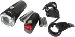 LED-Batterie-Leuchte Trelock I-Go Sport, LS 350/LS 710 Kombi schwarz m. Batterien