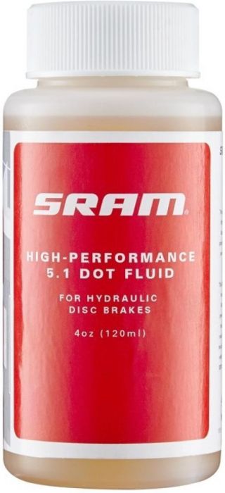 SRAM Hydraulische Bremsflüssigkeit 4oz/ca. 120ml Flasche, DOT 5.1 