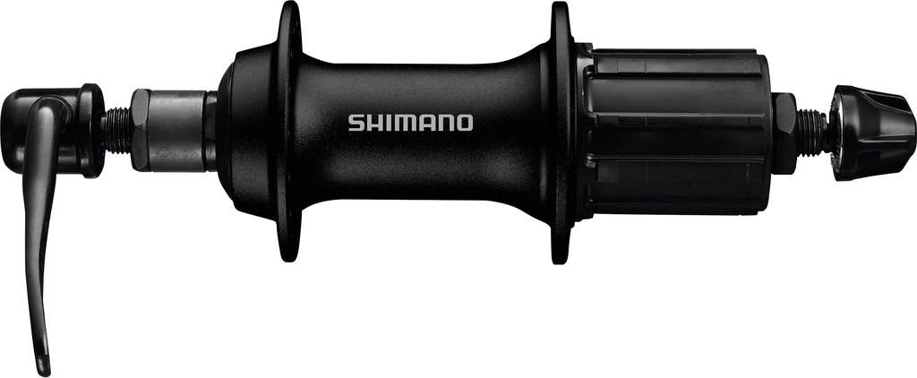 Shimano Hinterradnabe FH-T3000 für Felgenbremse, 32 L., Schnellsp., 135 mm