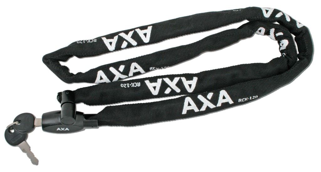 Kettenschloss Axa Rigid RCK 120 Länge 120cm, Stärke 3,5x3,5mm, schwarz