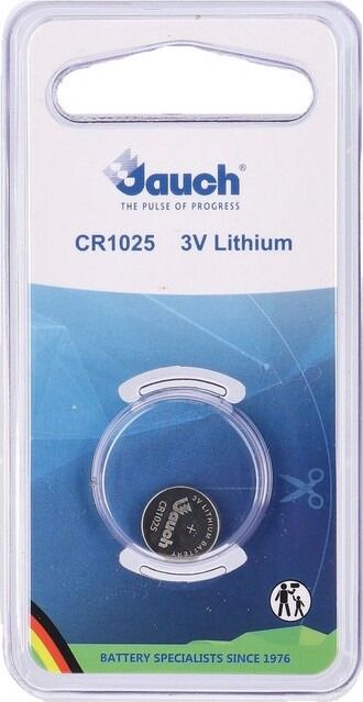 Batterie Jauch Knopfzelle CR1025, Lithium, 3,0 V 30 mAh