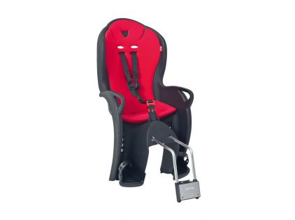 Hamax Kindersitz Kiss schwarz/rot, Befestigung Rahmenrohr