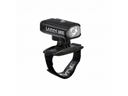 Lezyne Helmlampe Hecto Drive 500XL schwarz-glänzend weißes Licht