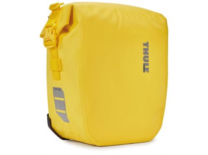 Thule Fahrradtasche Shield Pannier (Paar, gelb, Small, 13ltr gelb, Small, 13ltr