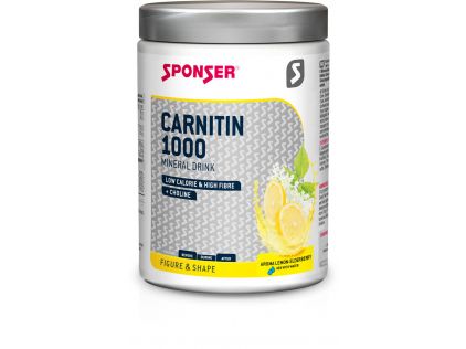 Sponser Carnitin 1000 Mineral Drink Light Zitrone/Holunder 400 g Dose, Pulver