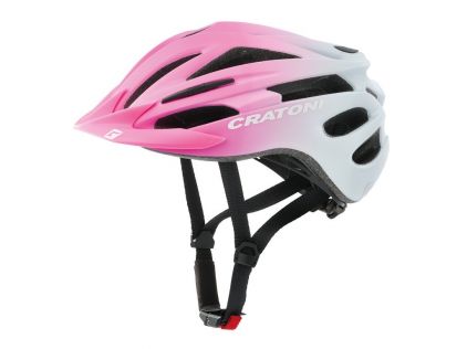 Fahrradhelm Cratoni Pacer Jr. pink/weiß matt, Gr. XS/S (50-55cm)      