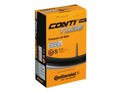 Continental Schlauch Compact 20 Slim RE 20x1 1/8-1 1/4"28/32-406/451 SV 42mm